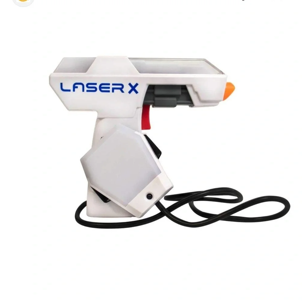 White and Gray VR Laser Tag Gun